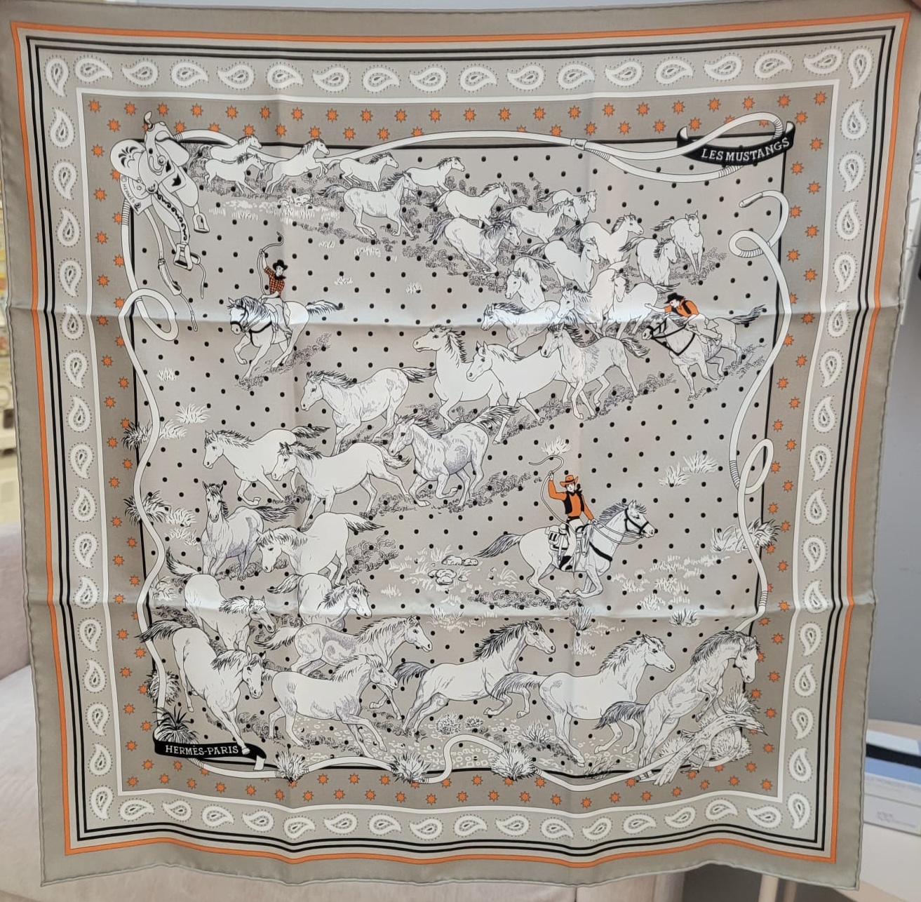 Les Mustangs bandana 55