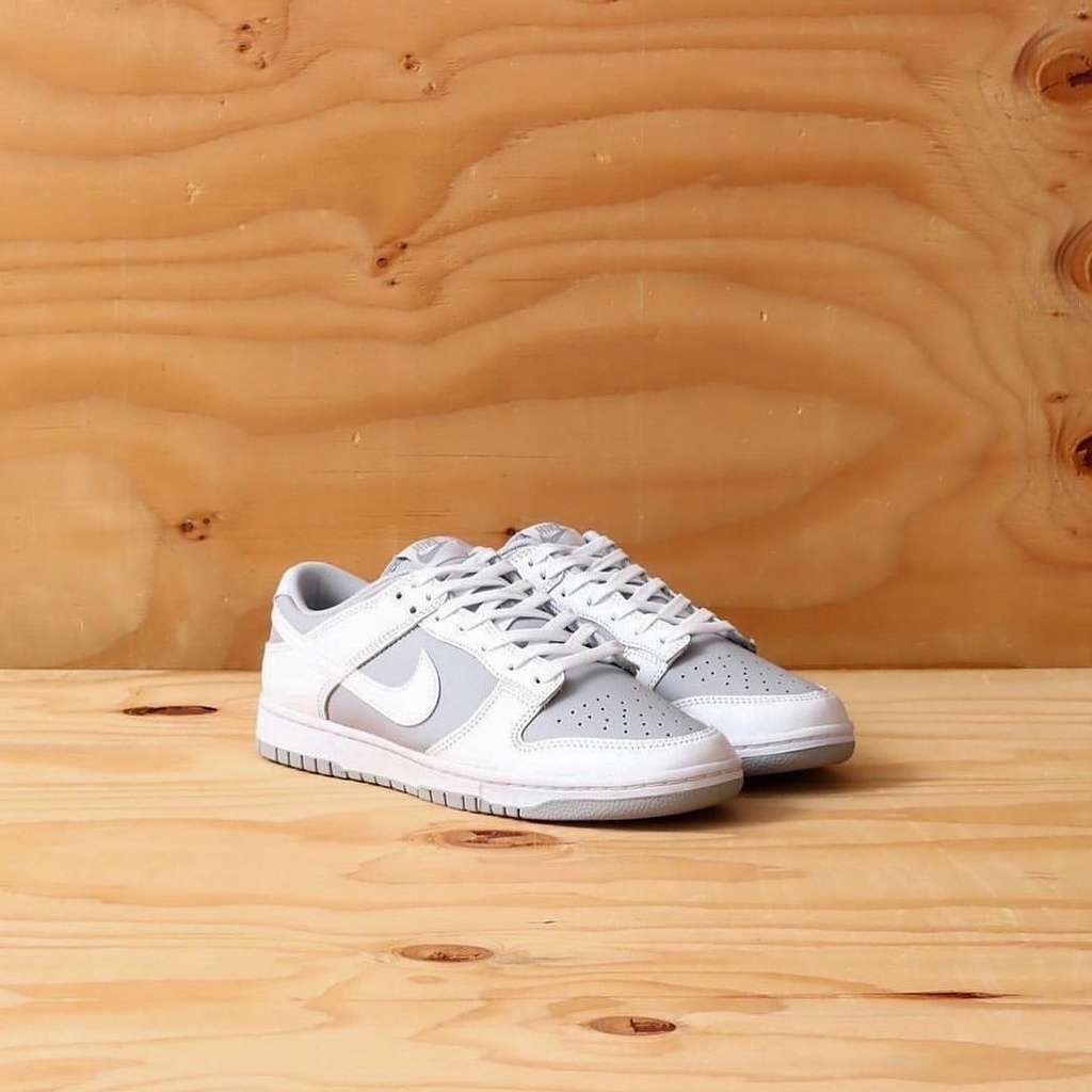 iSNEAKERS｜Nike Dunk Low Retro "White Grey" 反轉白灰 DJ6188-003