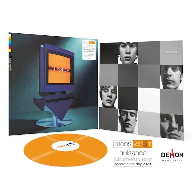 Menswear《Nuisance (25th Anniversary Edition) (Record Store Day 2020)》（180g 橘膠LP）