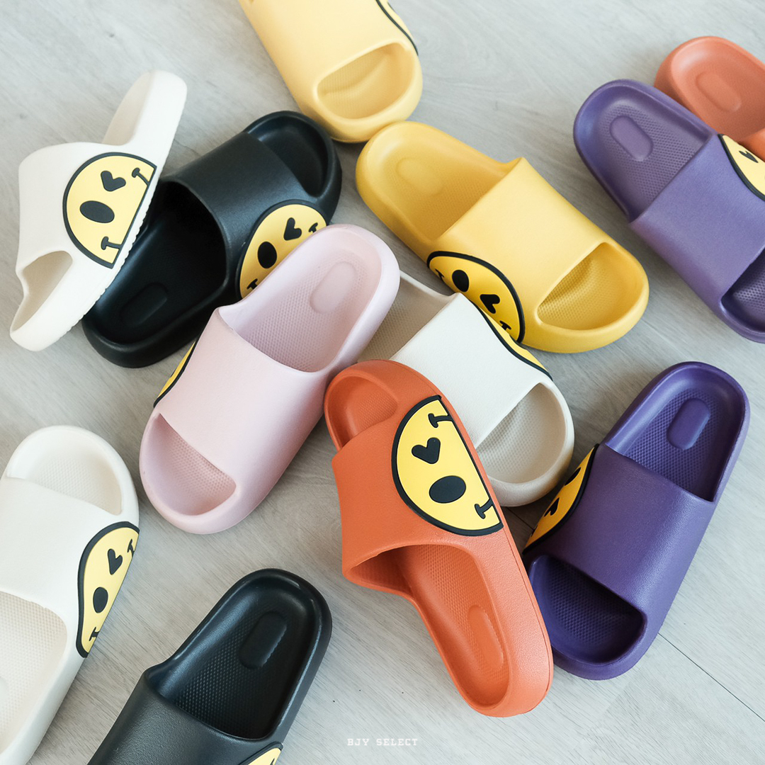 #現貨 厚底 笑臉圖案 室內拖 情侶拖鞋 超級好穿
