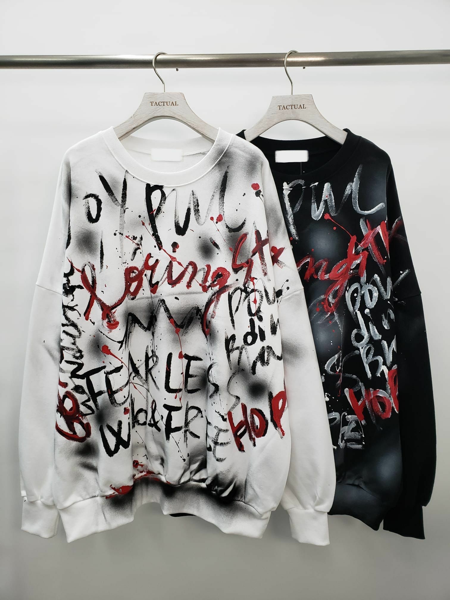 塗鴉圖案衛衣 T4171