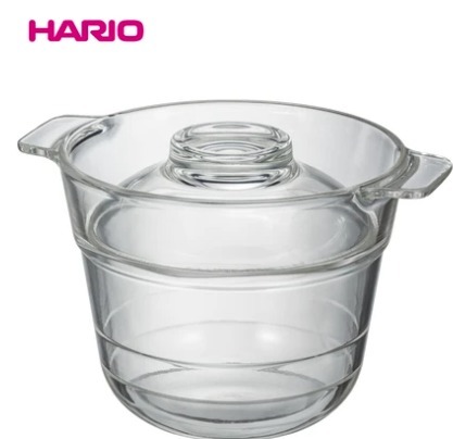 HARIO ICHIZENYA Microwave Glass Rice Cooker清透玻璃便利飯釜