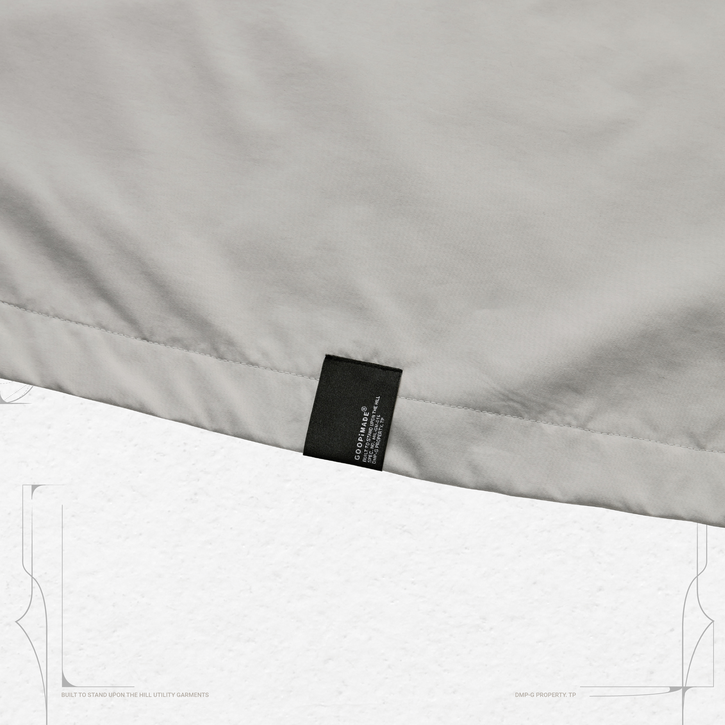 PC-X3” – SOFTBOX Coach Jacket - G-Gray