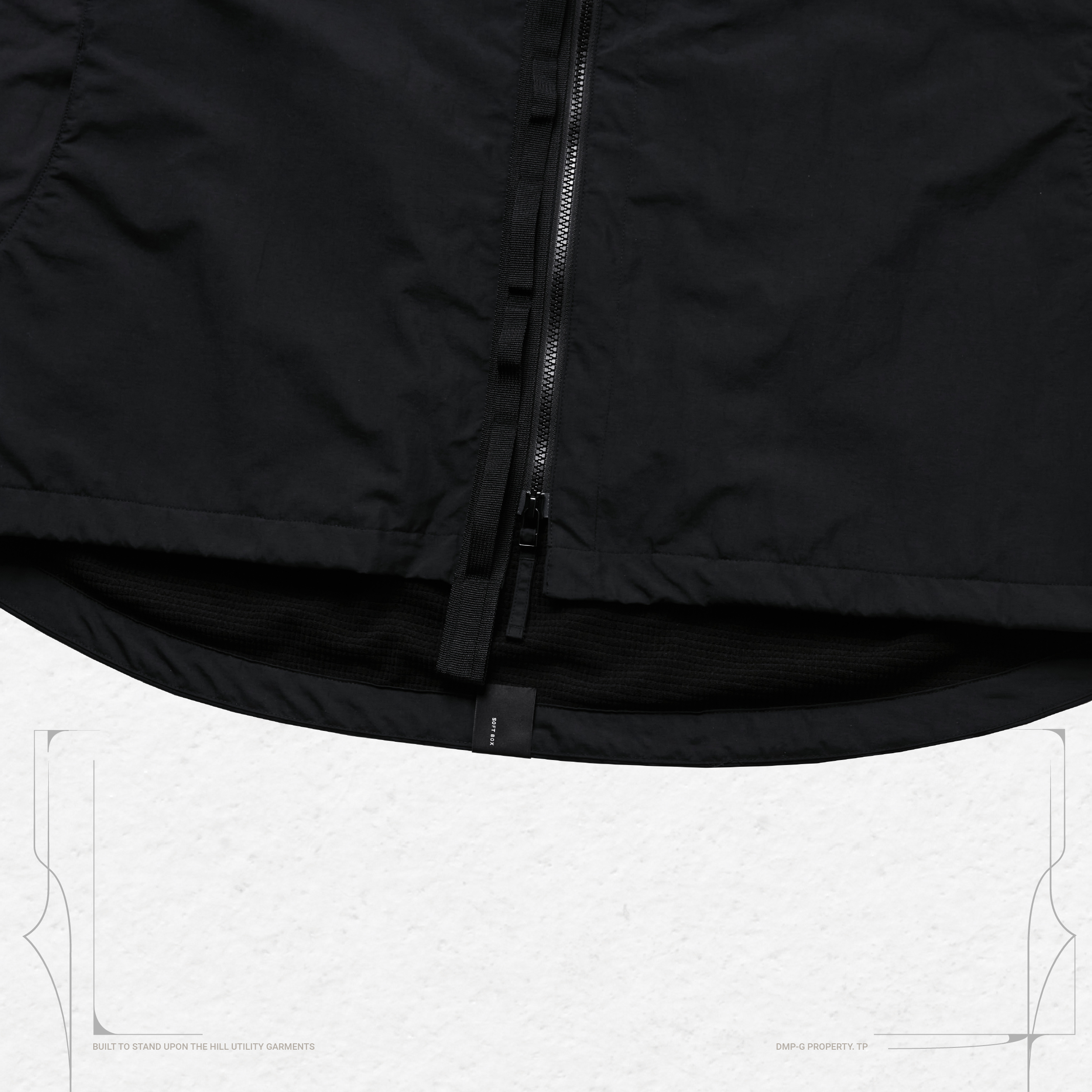 PC-X3” – SOFTBOX Coach Jacket - Black