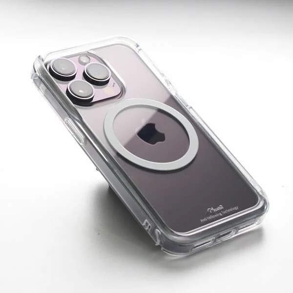 Moxbii 台灣製 D Armor [不變黃+全透明軍事防撞殼] -iPhone 14 Pro