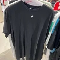 [S] BEENTRILL HASHTAG COMFORT FIT SHORT SLEEVE T-SHIRT,BLACK, BA212TS001-BK (SBT47)