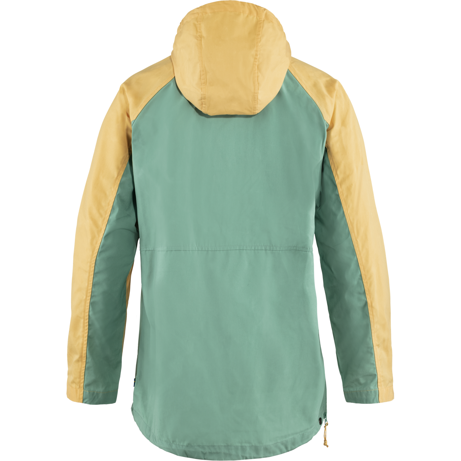 Fjallraven 瑞典北極狐 Vardag Anorak W 女款 半開襟連帽風衣 半開襟夾克 F87009-133-676 玉米黃/蘆薈綠 [HappyOutdoor]