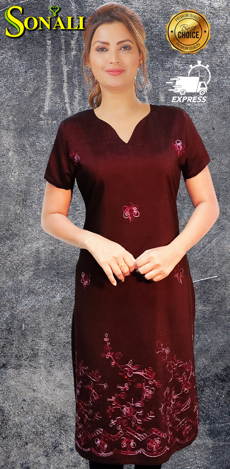 Sonali Premier Quality Women's Koshibo Collection Top and Sets (Free Dupatta for Sets) (Style and Color Refer Image)