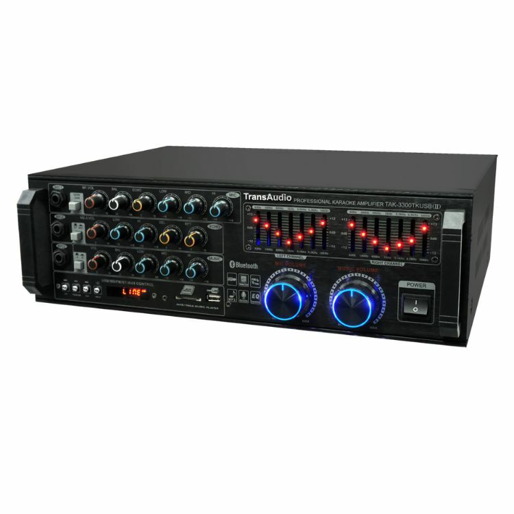 TRANSAUDIO TAK3300TKUSB DIGITAL STEREO MIXER AMPLIFIER
