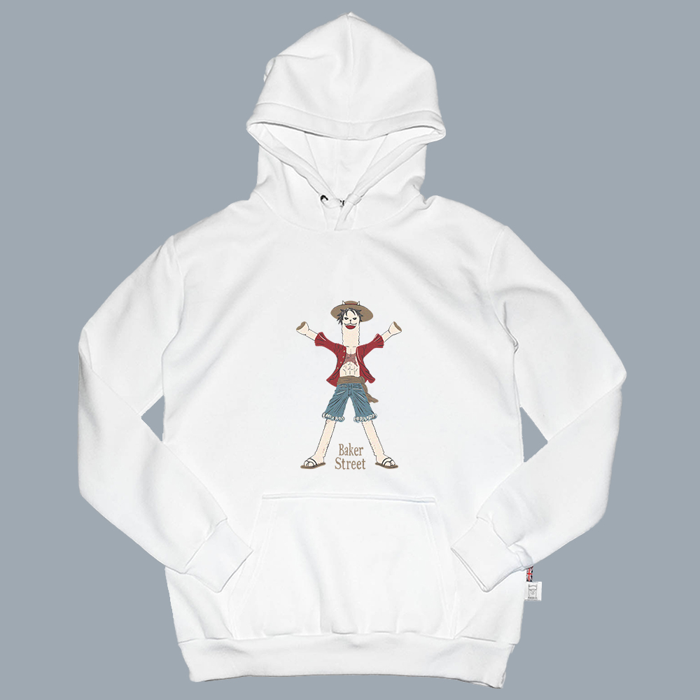 Pirate Alpaca 海賊駝 高磅數長袖帽T