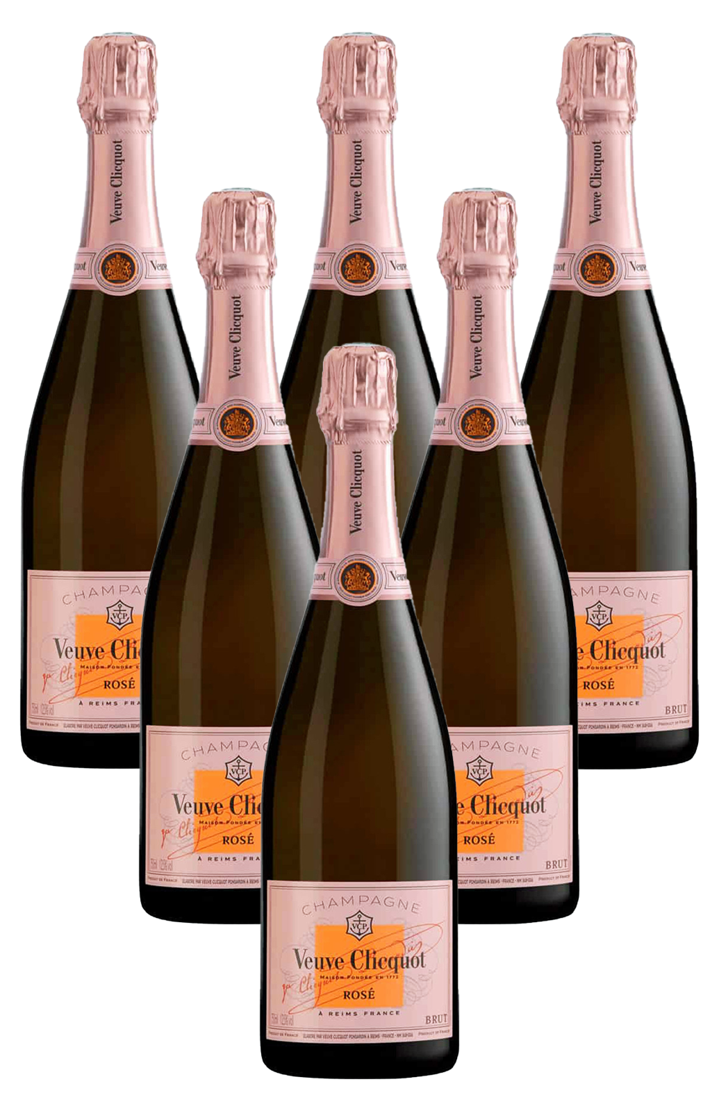 Veuve Clicquot Rose (6 bottles)
