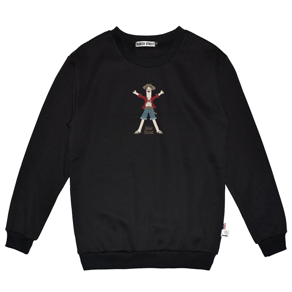 Pirate Alpaca 海賊駝 高磅數長袖圓T