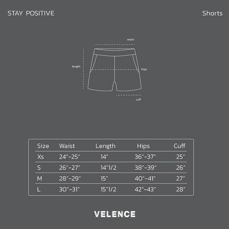 Velence Stay Positive Shorts