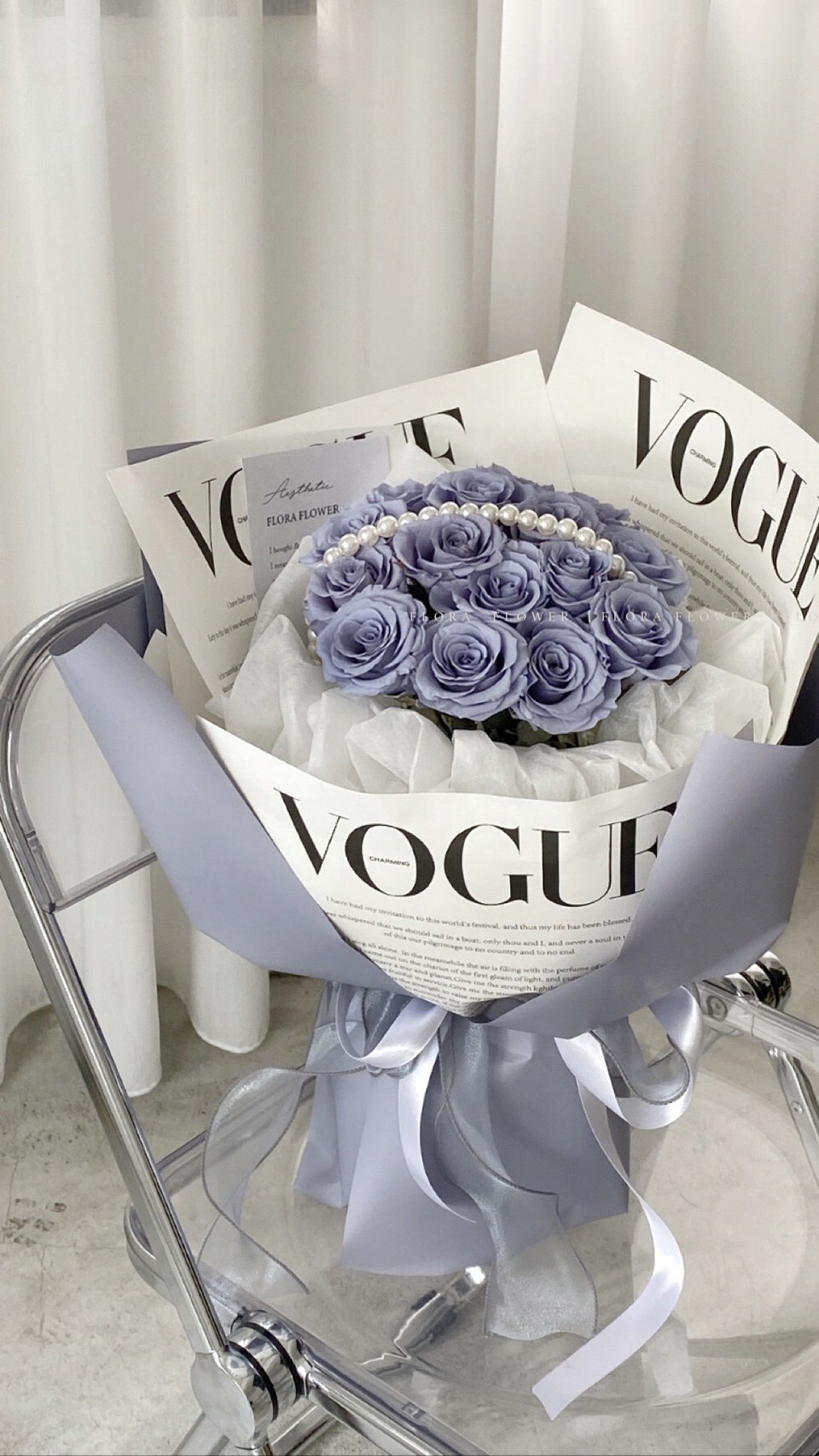 俄羅斯花束-星空灰藍雲朵