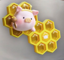 罐頭豬 LuLu 農場系列 - 立體磁石 (頭款)