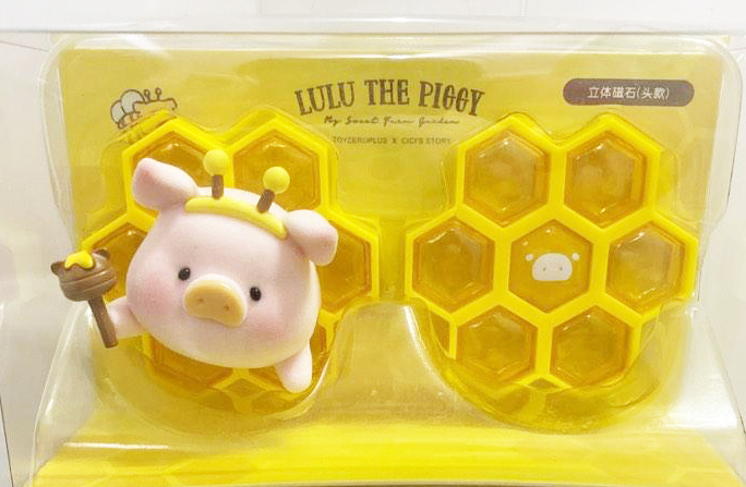 罐頭豬 LuLu 農場系列 - 立體磁石 (頭款)