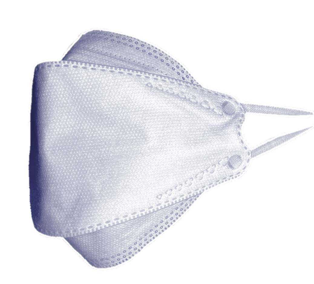 【KN95系列】Lanchester 兒童四層立體升級款口罩 淺藍色二十片 獨立包裝(KF94)(醫用級)(證書認證/信心保證)