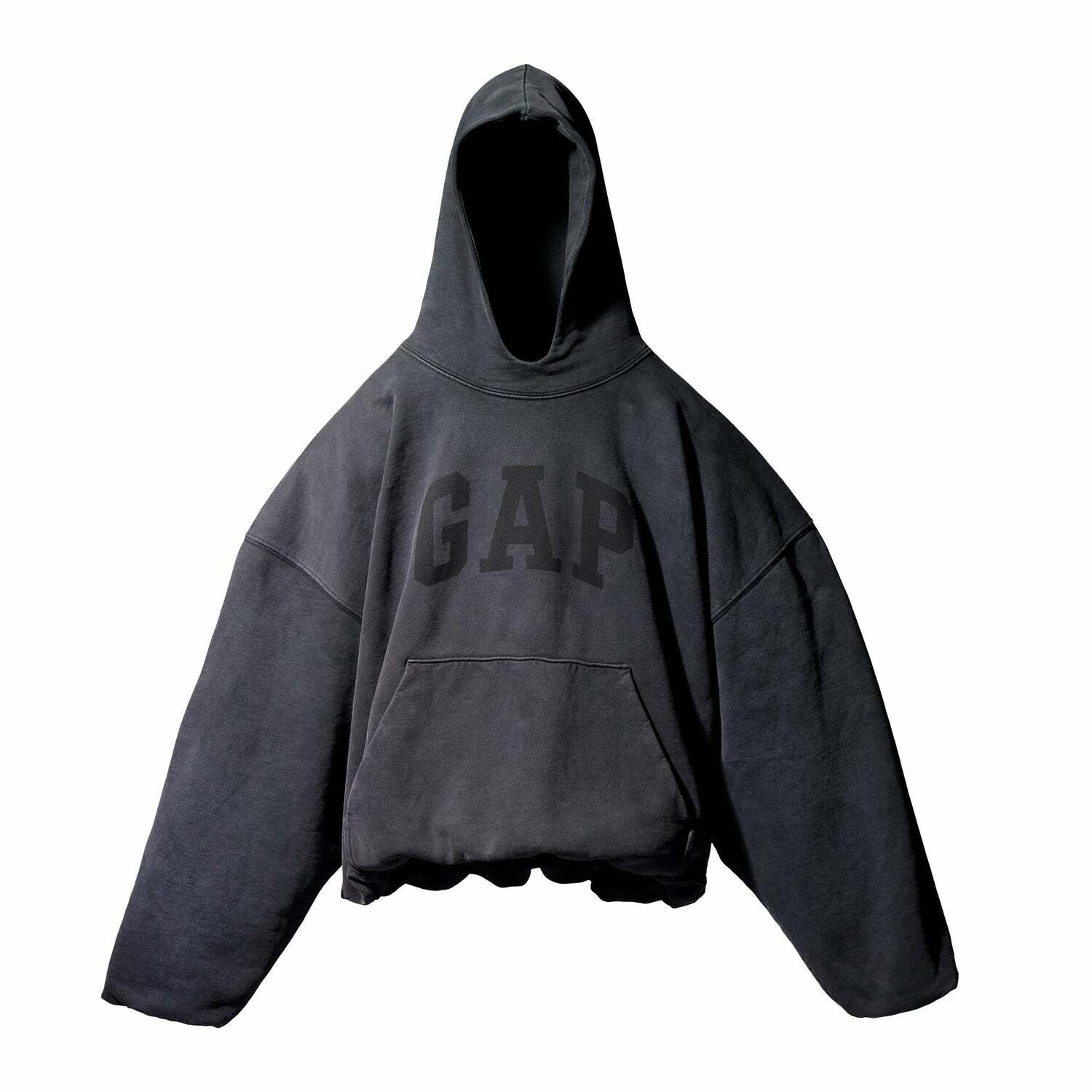 Yeezy Gap x Balenciaga 聯名寬鬆短身帽T