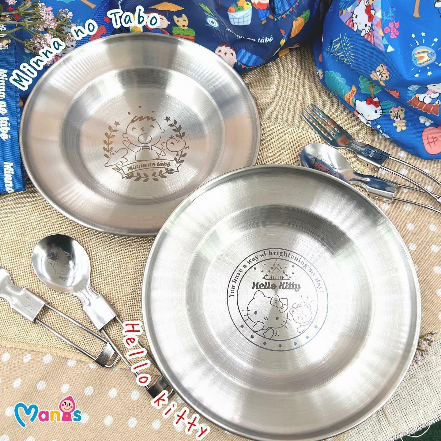 Sanrio不鏽鋼餐具套裝