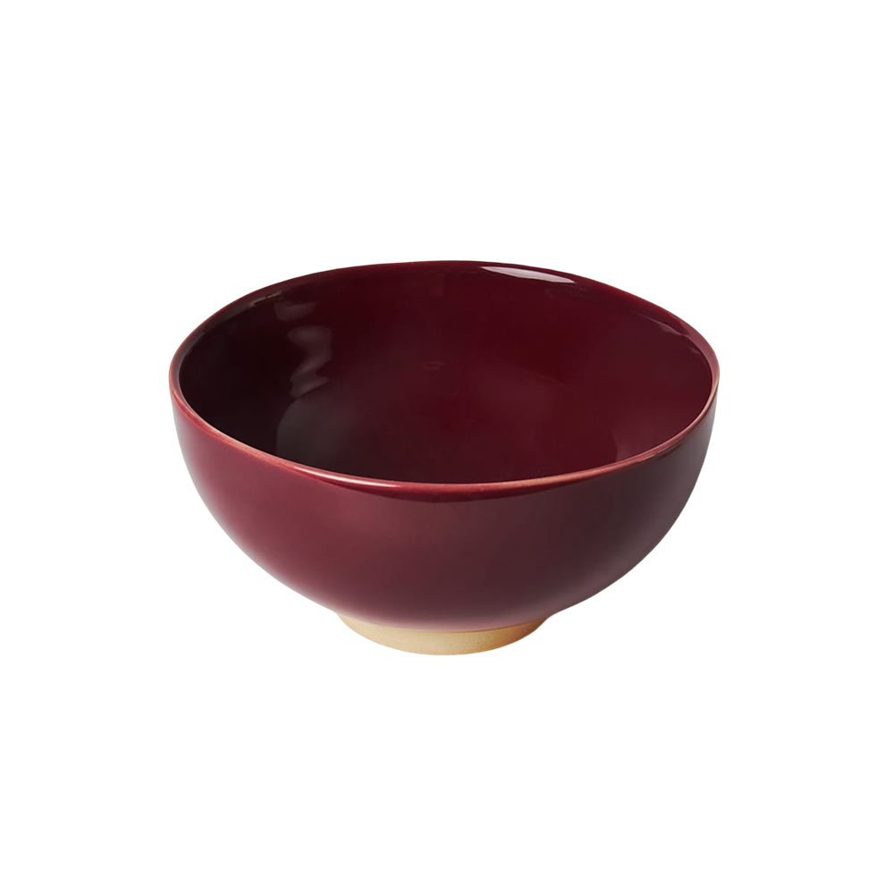 KOGA │ 陶質六角大碗公 (協興紅)