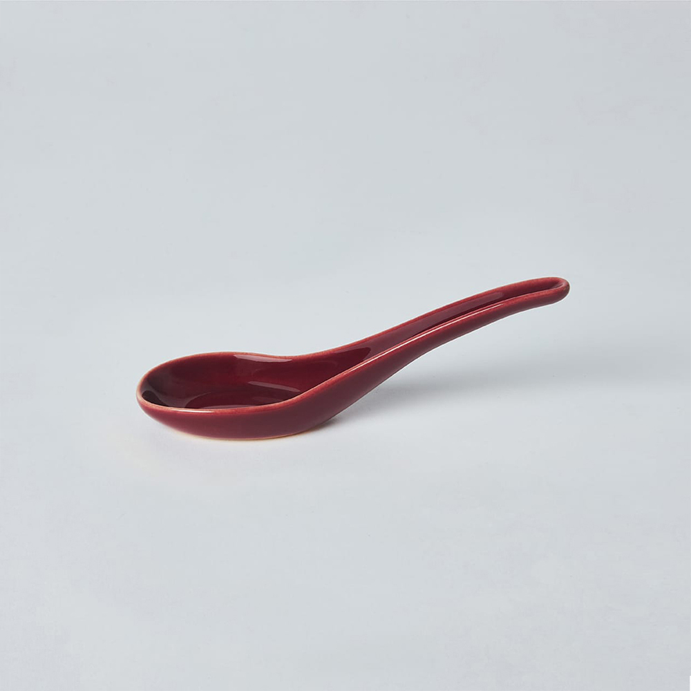 KOGA │ 陶質湯匙 (協興紅)
