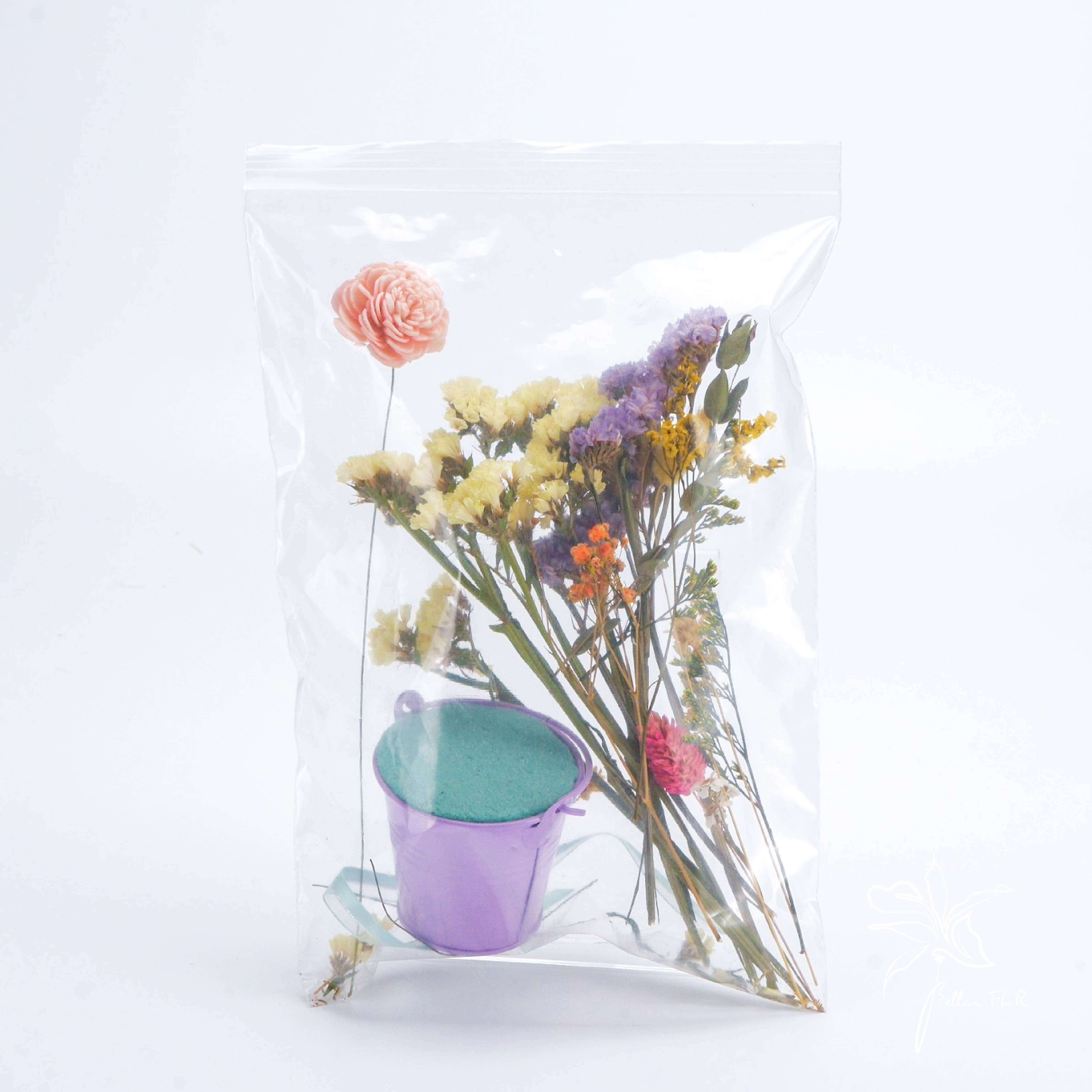 【田園風乾燥小盆花】DIY材料包