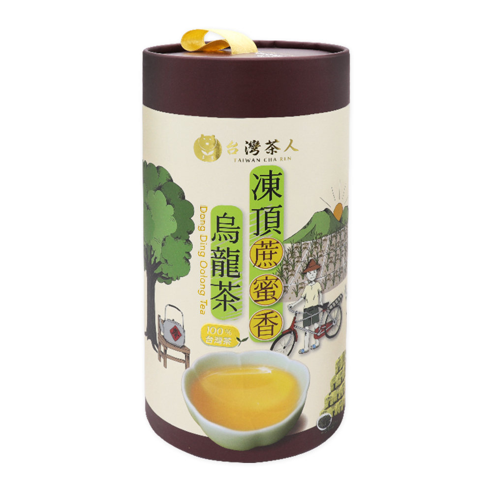 100%台灣茶| 凍頂蔗蜜香烏龍茶50GX10