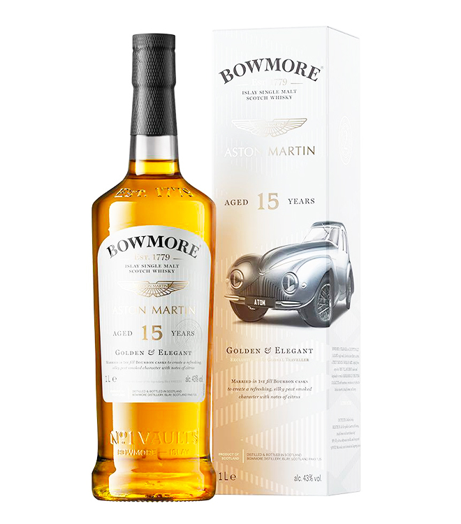 Bowmore 15 Year Old Aston Martin Single Malt Whisky 1000mL
