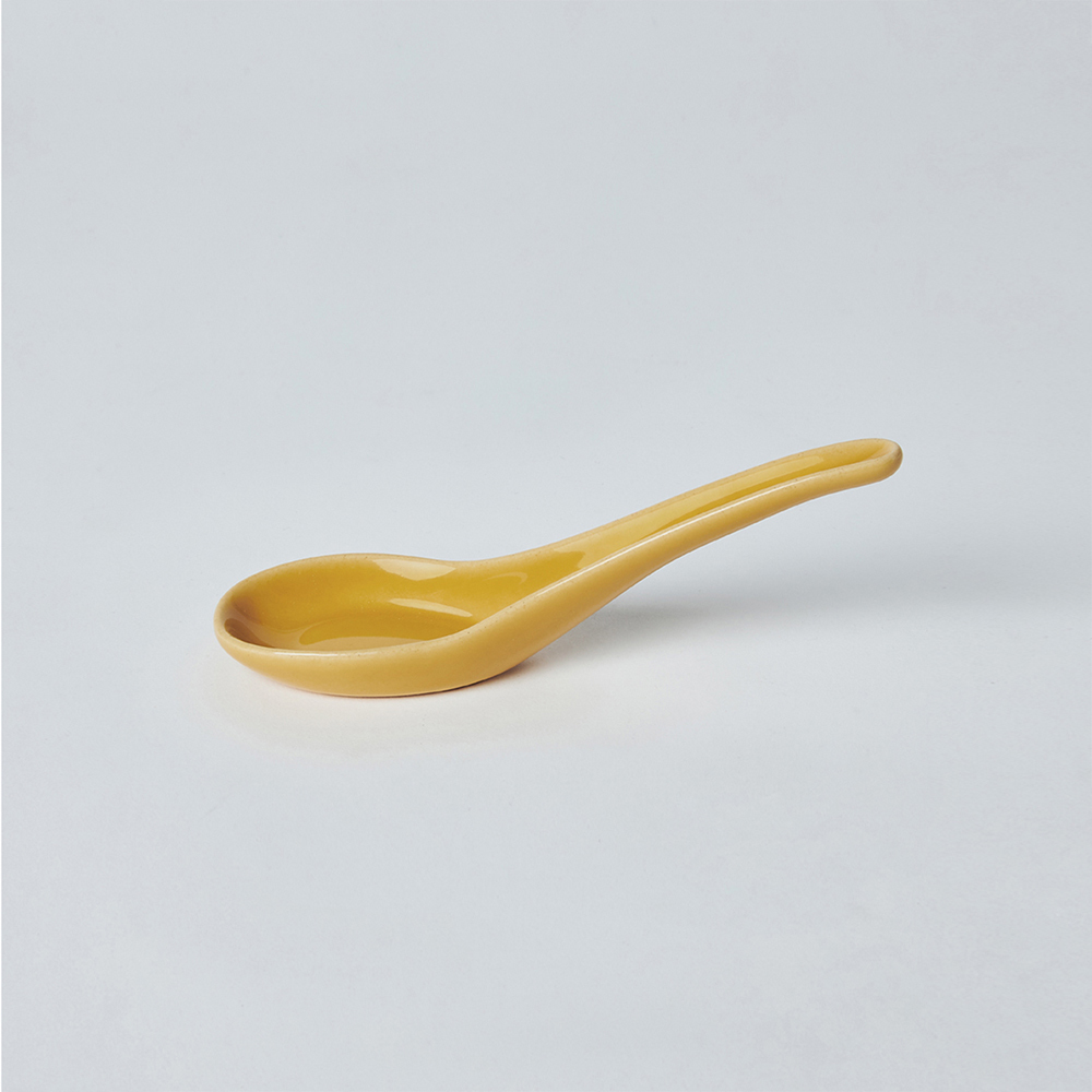 KOGA │ 陶質湯匙 (窯黃)
