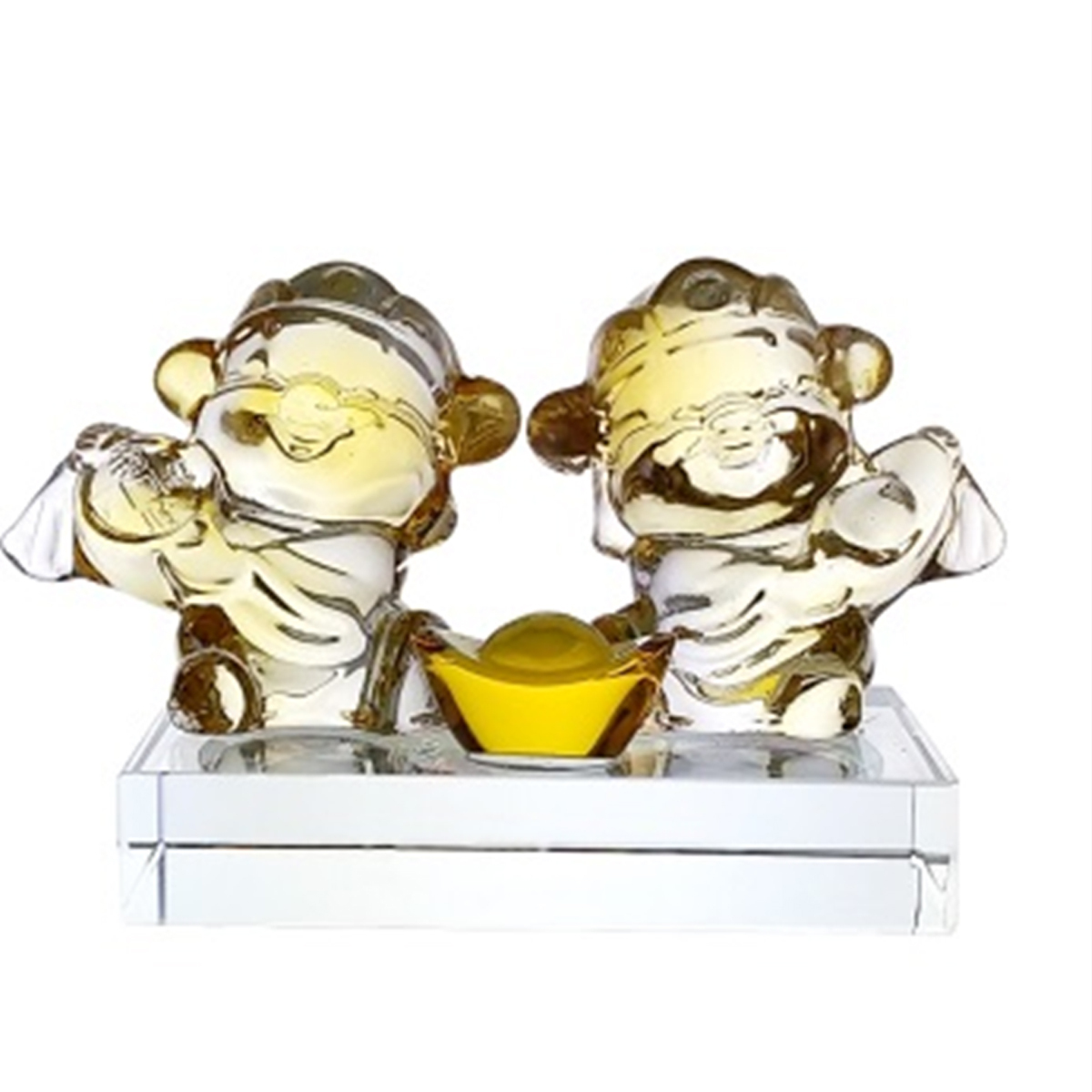 財神對(含水晶座)