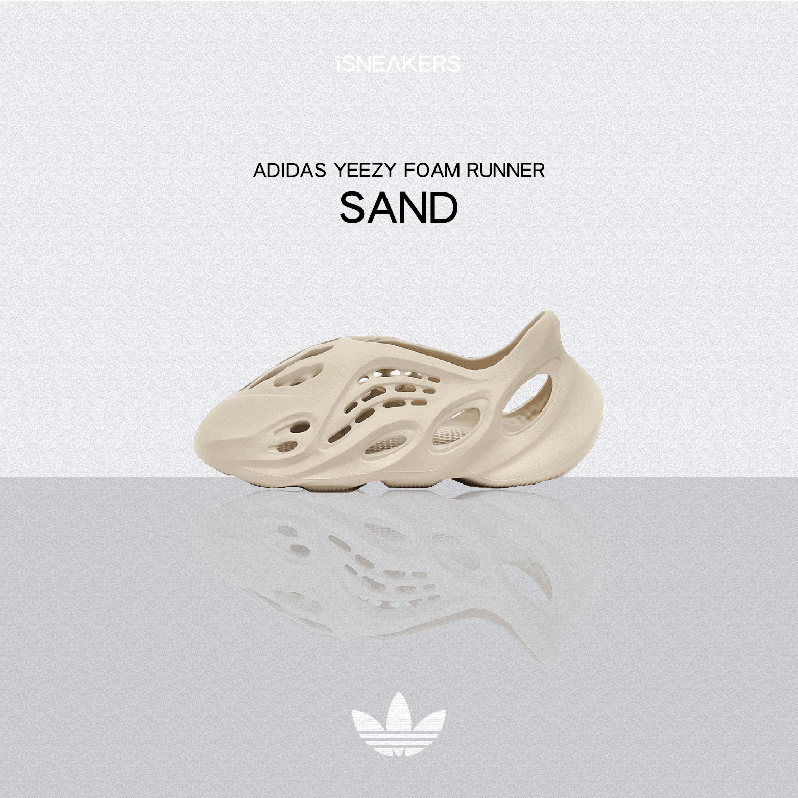 iSNEAKERS｜YEEZY FOAM RUNNER SAND 米白男女 FY4567