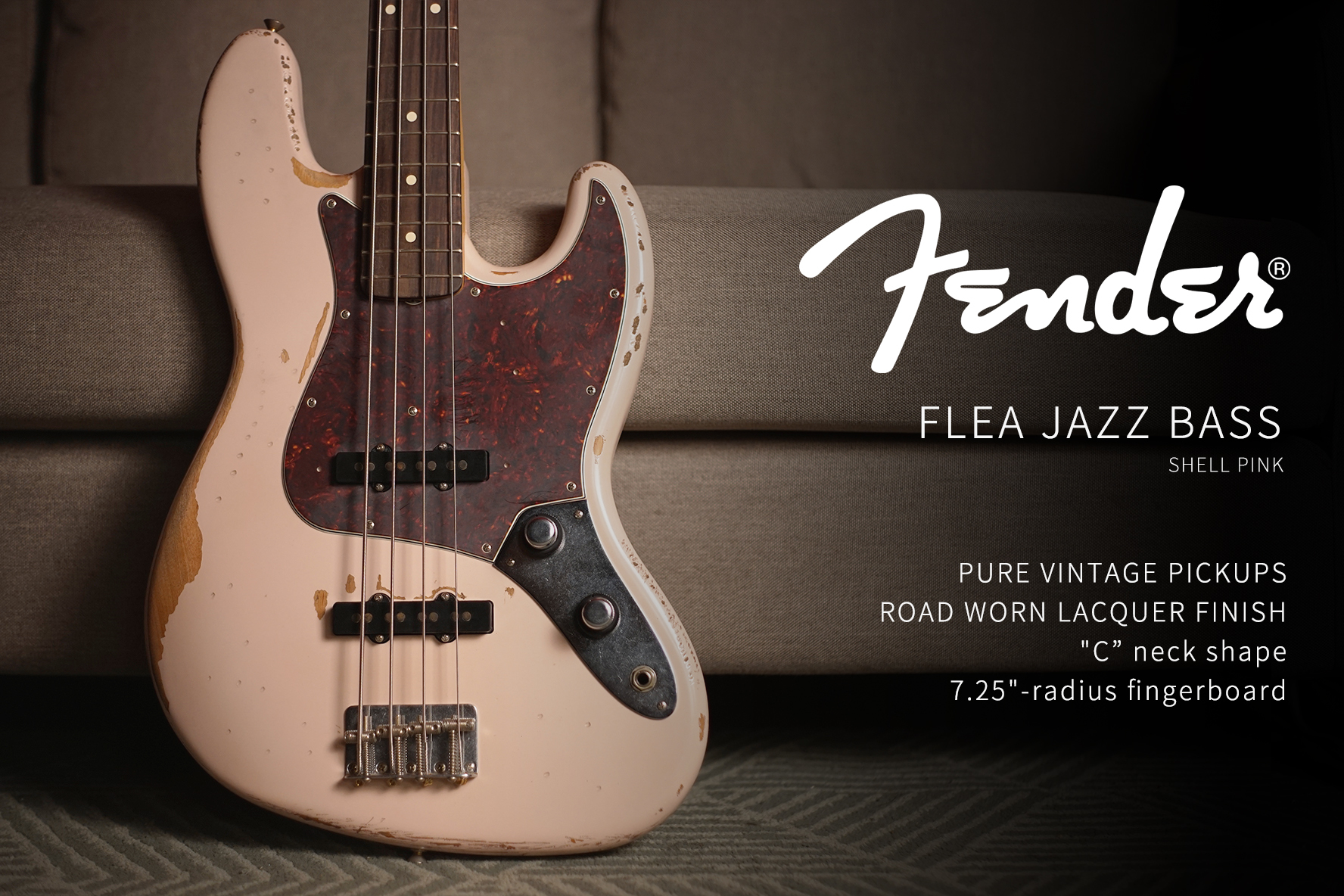 日本直販 Fender Flea Jazz Bass Road Worn[写真追加] - 楽器・機材