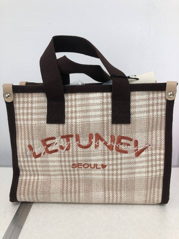 [S] LE.JUNEV SMALL TOTE BAG,BEIGE, SLJV57 (SLJV57)