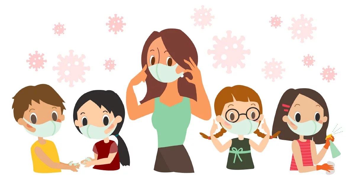 防疫心法神五招，出遊護身沒煩惱。