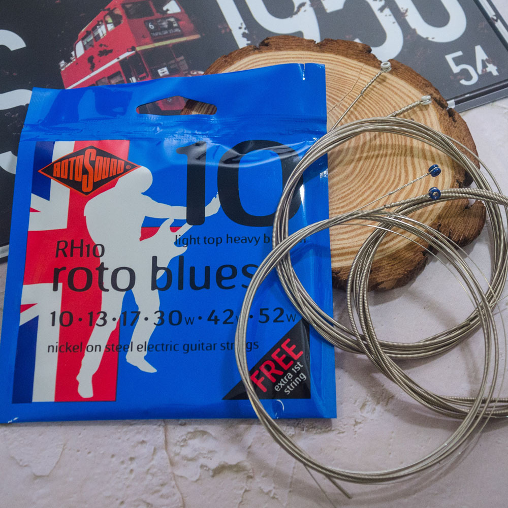 ROTOSOUND RH10 roto blues 10-52 鎳鋼 電吉他弦