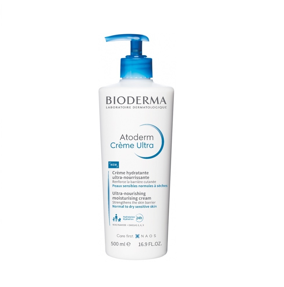 BIODERMA Atoderm Creme ultra 保濕滋潤潔膚霜 500ml (平行進口)