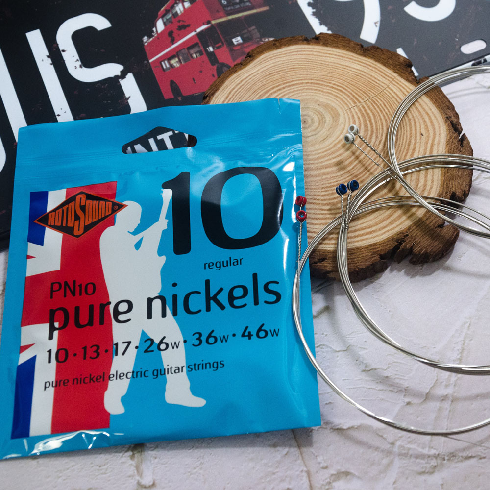 ROTOSOUND PN10 pure nickels 10-46 純鎳 電吉他弦