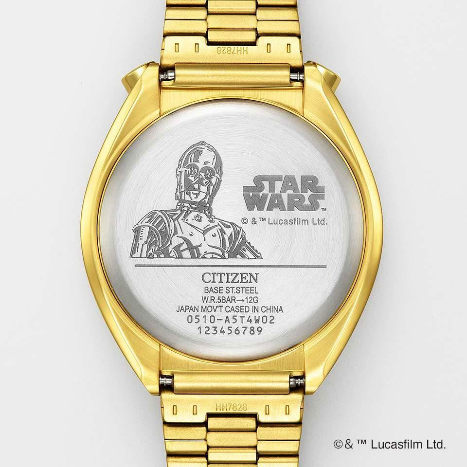 CITIZEN AN3662-51W 星球大戰 C-3PO 限量版
