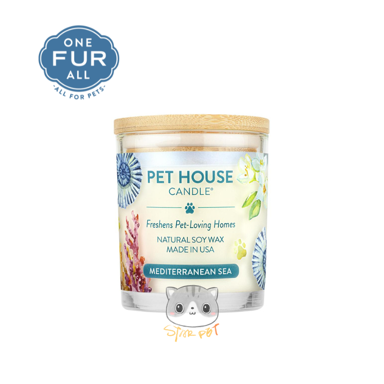 ONE FUR ALL Mediterranean Sea Pet House Candles 8.5oz
