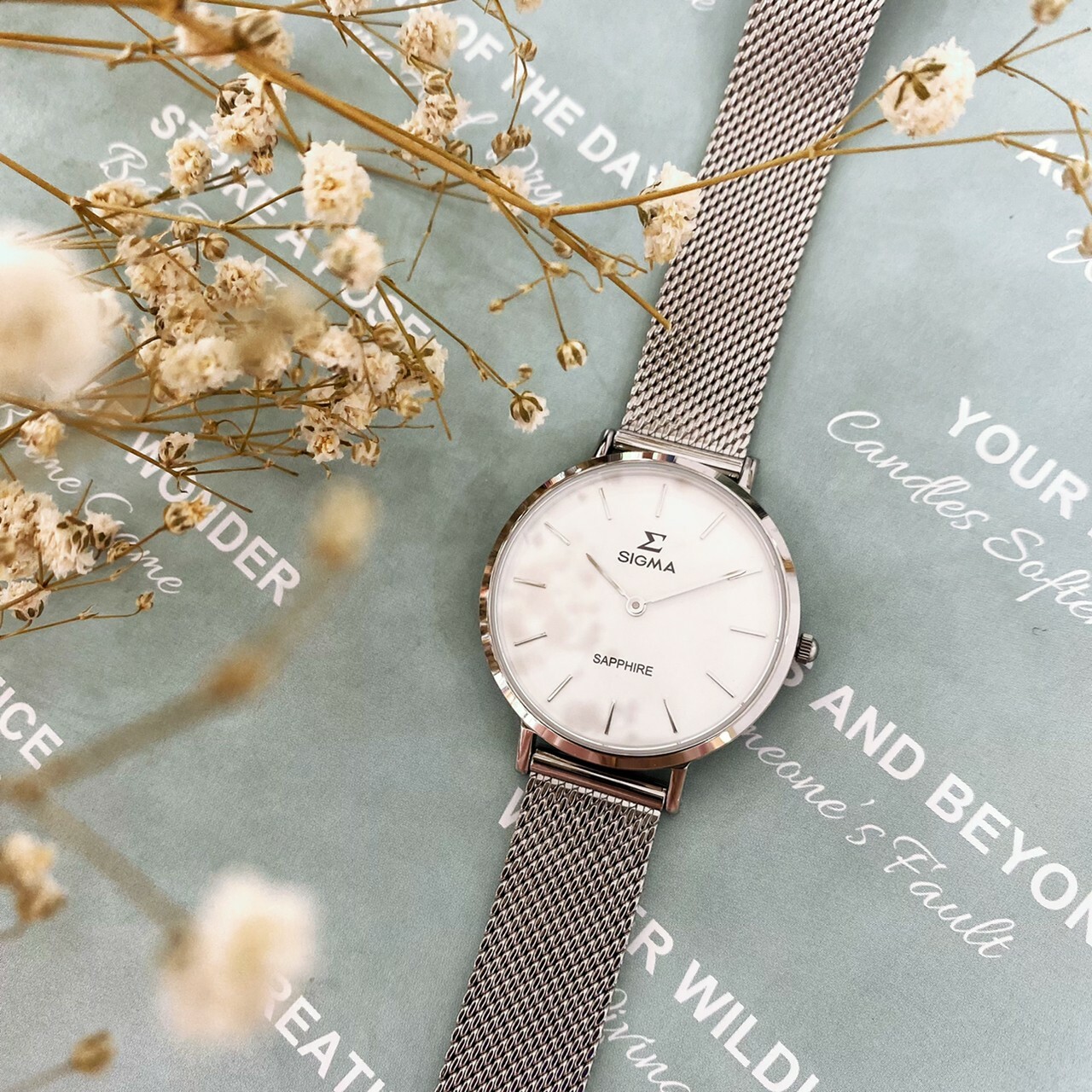 【SIGMA】俐落米蘭帶女錶 1738L-2 (銀色) / 1738L-R2 (玫瑰金色) 現代鐘錶