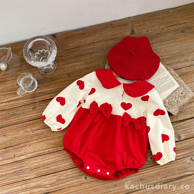 baby love print bodysuit