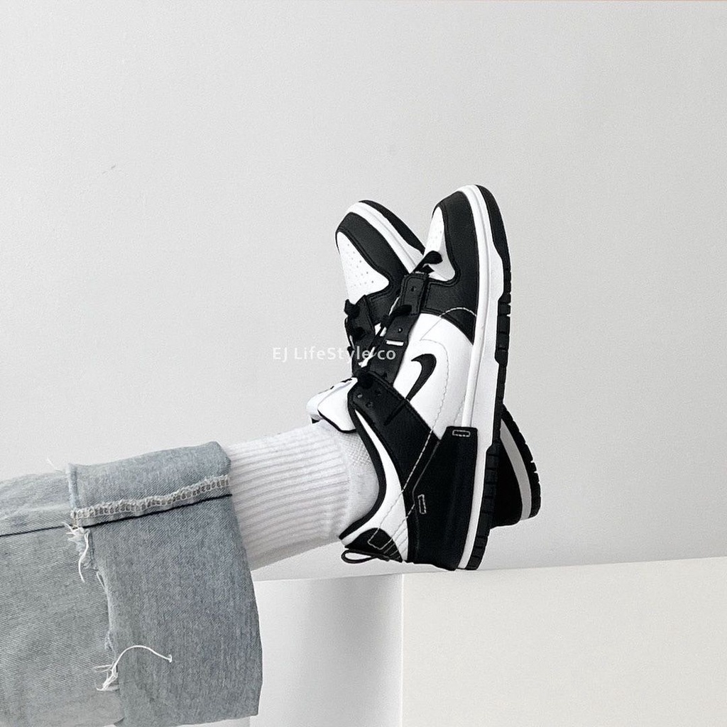 ΝΙΚΕ DUΝΚ LΟW DISRUPT 2 熊貓 黑白 解構 DV4024-002 / 調貨