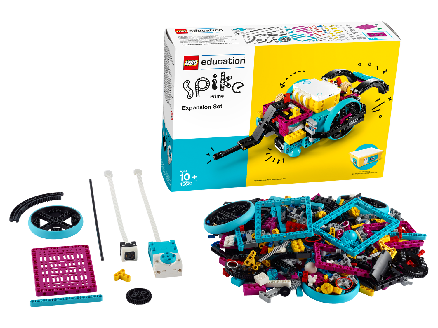 Lego Education 系列  全新Lego 45681  Education SPIKE™ Prime Expansion Set 殘盒