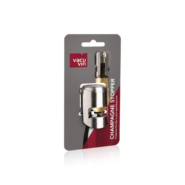 Vacu Vin - Champagne Stoppers Stainless Steel
