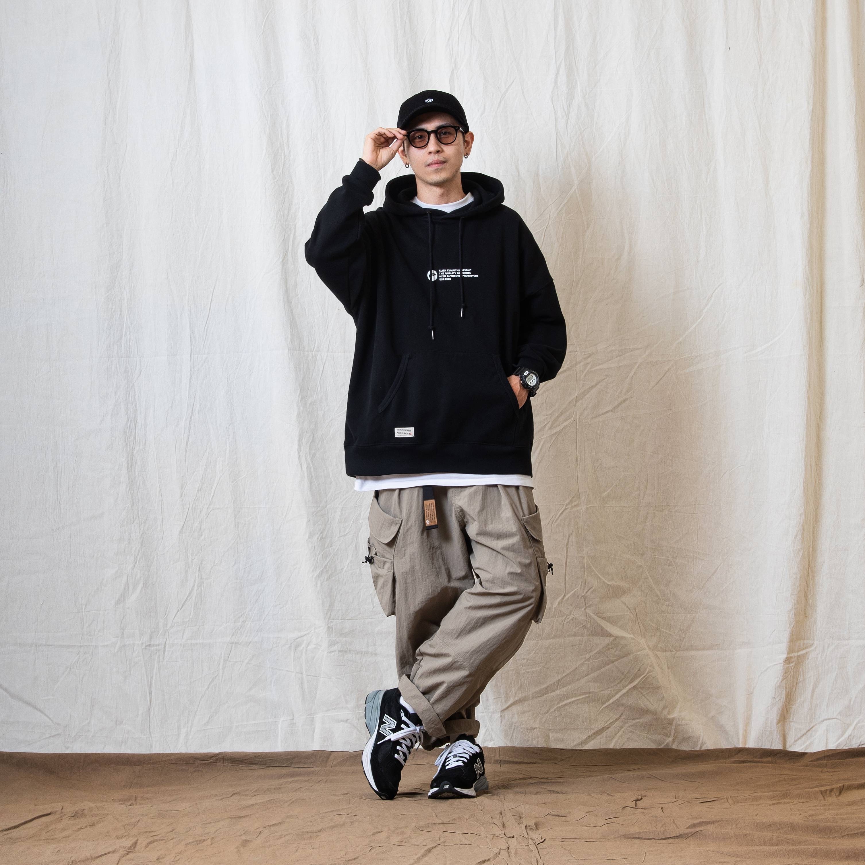 PERSEVERE LAYERED POCKET CARGO PANTS - BEIGE