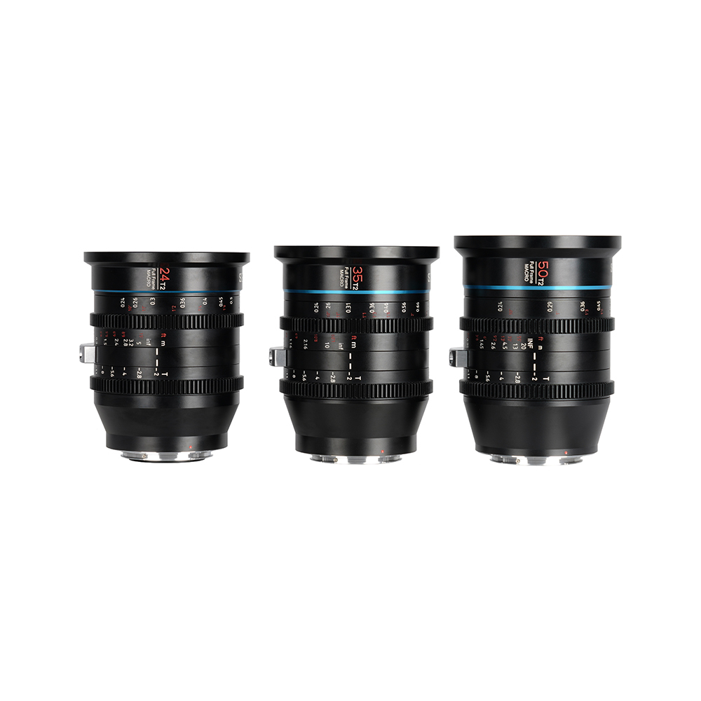 Sirui思銳 Jupiter T2 24mm/35mm/50mm 木星系列 全片幅微距電影鏡頭