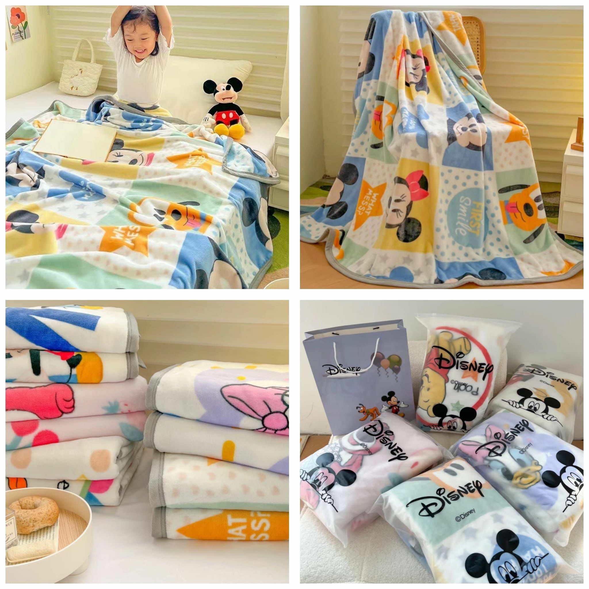 🔶Disney卡通毛絨蓋毯No.3163