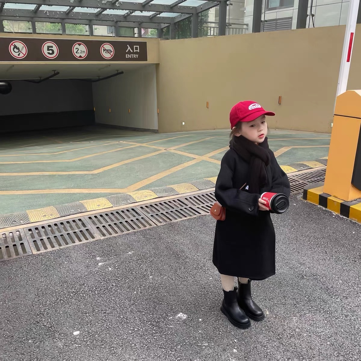 時尚切爾西真皮親子短靴2.0