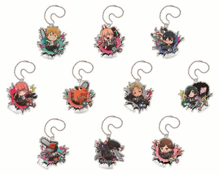 「ACG.GO」「預購」BuchiMas! 鏈鋸人 亞克力匙扣 SET