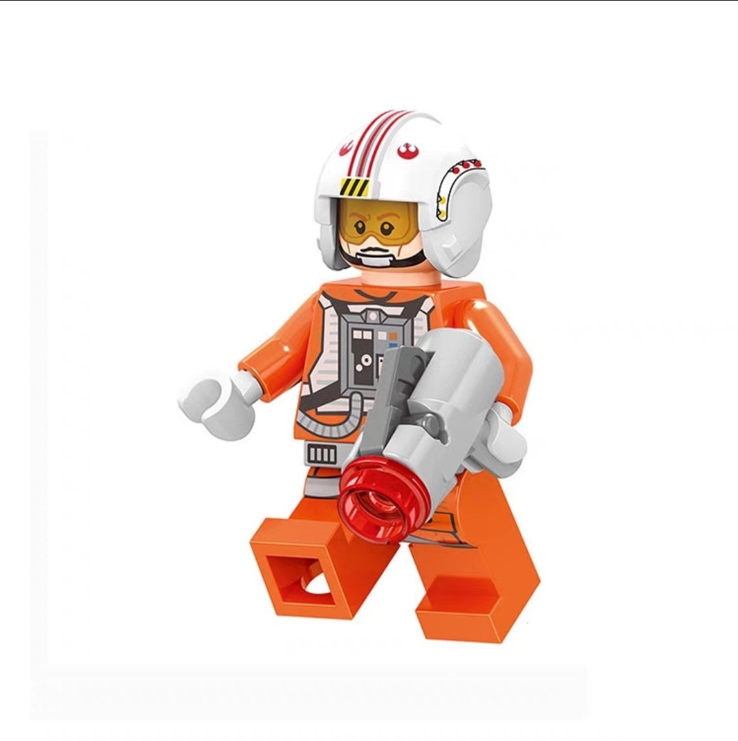 Luke Skywalker Star Wars Custom Minifigures Minifigs Fit Lego C024